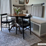 Hauteloom Hedda SAMAHEDDAA1 Light Gray Machine Made Polyester Rug