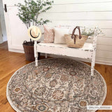 Hauteloom Herstmonceux HRST Charcoal Machine Made Polypropylene Rug