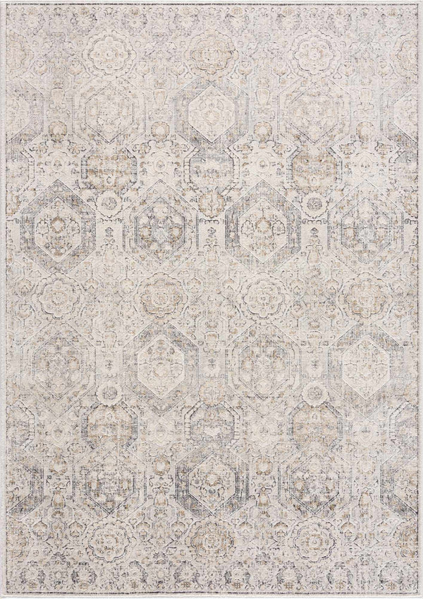 Hauteloom Parkerfield PRKRF Charcoal Machine Made Polypropylene Rug