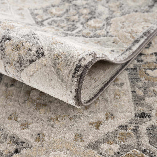 Hauteloom Minoa MINOA Black Machine Made Polypropylene Rug