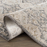 Hauteloom Minoa MINOA Black Machine Made Polypropylene Rug