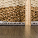 Hauteloom Minoa MINOA Black Machine Made Polypropylene Rug