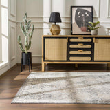 Hauteloom Minoa MINOA Black Machine Made Polypropylene Rug