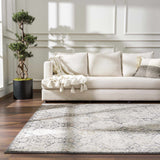 Hauteloom Minoa MINOA Black Machine Made Polypropylene Rug