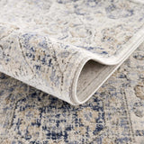 Hauteloom Burnettsville BRNTT Navy Machine Made Polypropylene Rug