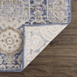 Hauteloom Bluffs BLFF Navy Machine Made Polypropylene Rug