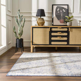 Hauteloom Bluffs BLFF Navy Machine Made Polypropylene Rug