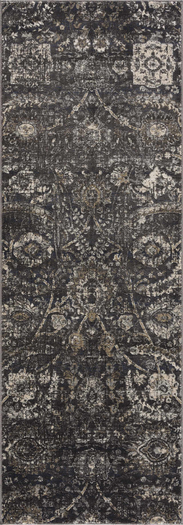 Hauteloom Owatonna OWAT Black Machine Made Polypropylene Rug