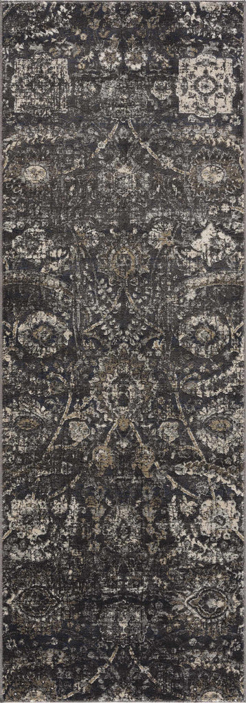 Hauteloom Owatonna OWAT Black Machine Made Polypropylene Rug
