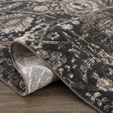 Hauteloom Owatonna OWAT Black Machine Made Polypropylene Rug