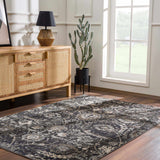 Hauteloom Owatonna OWAT Black Machine Made Polypropylene Rug