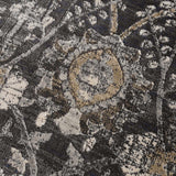 Hauteloom Owatonna OWAT Black Machine Made Polypropylene Rug