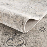 Hauteloom Georgiana GEOR Charcoal Machine Made Polypropylene Rug