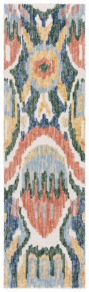 safavieh clearance ikat ikt151y green rug