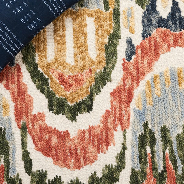safavieh clearance ikat ikt151y green rug