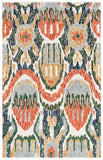 safavieh clearance ikat ikt151y green rug