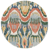 safavieh clearance ikat ikt151y green rug