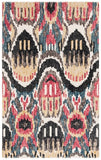 safavieh clearance ikat ikt152z black rug