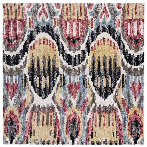 safavieh clearance ikat ikt152z black rug