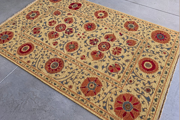 Tibet Rug Company Suzani SUZANI2 Canary Rug