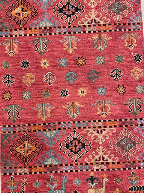 Tibet Rug Company Tribal Nomad Red Rug