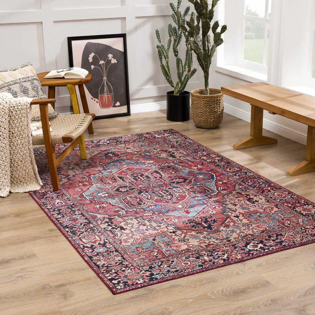 Hauteloom Neyland NEY Ivory Machine Made Polyester Rug
