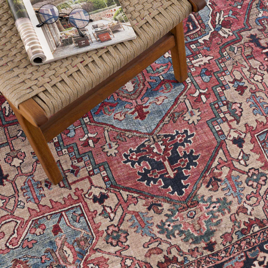 Hauteloom Neyland NEY Ivory Machine Made Polyester Rug