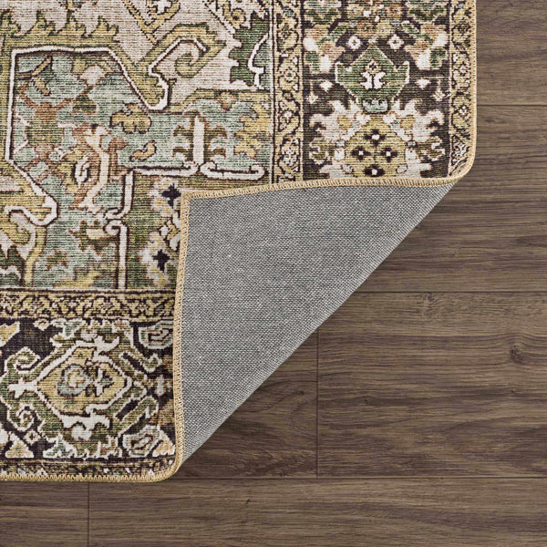 Hauteloom Matangad MTN Charcoal Machine Made Polyester Rug