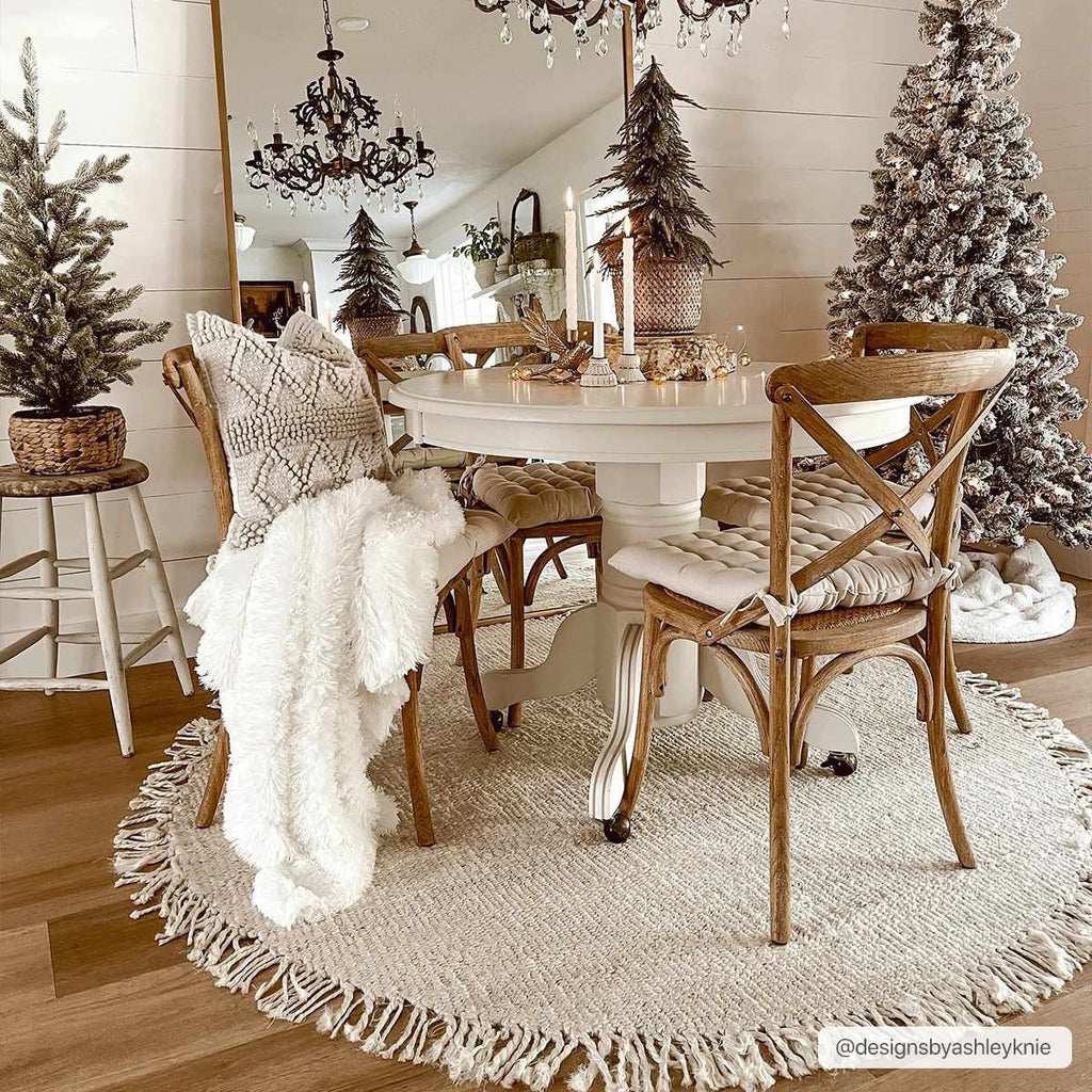 Hauteloom Iantha IAN Ivory Woven/Flatwoven Jute Rug