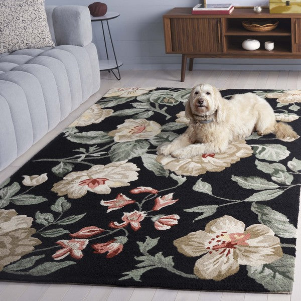 safavieh clearance jardin jar275z black rug