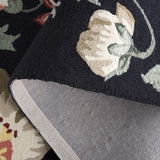 safavieh clearance jardin jar275z black rug