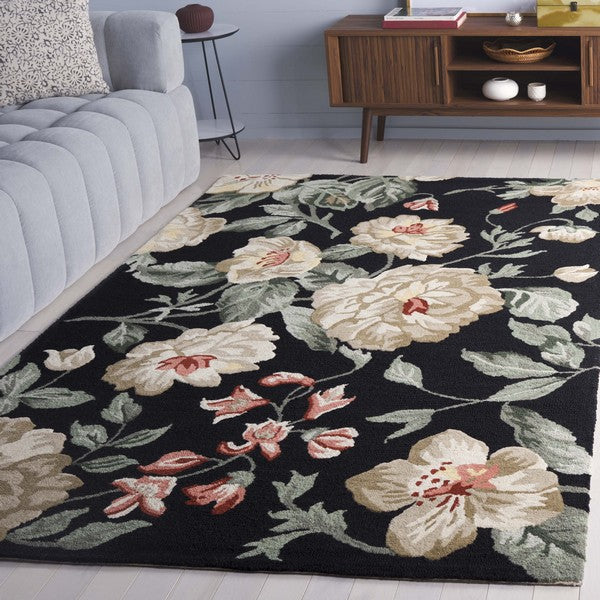 safavieh clearance jardin jar275z black rug