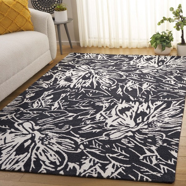 safavieh clearance jardin jar329z black rug