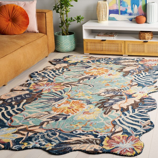 safavieh clearance jardin jar355n navy rug