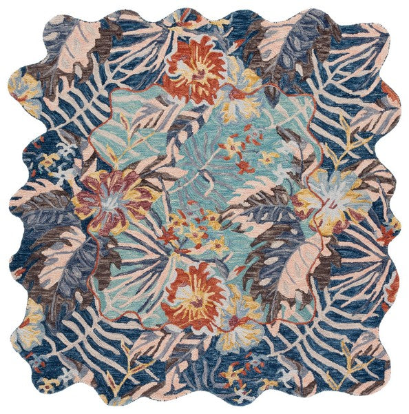 safavieh clearance jardin jar355n navy rug