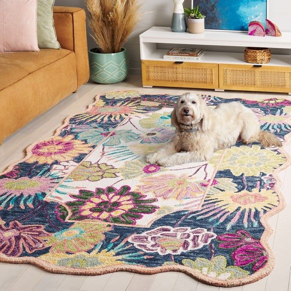 safavieh clearance jardin jar357n navy rug