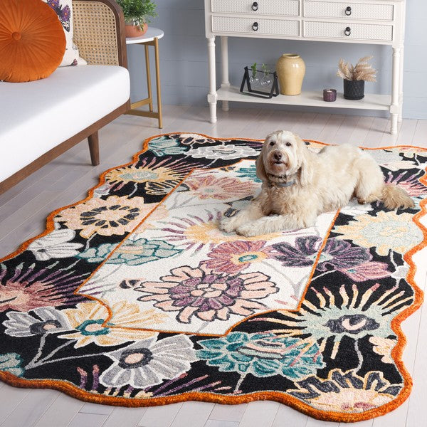 safavieh clearance jardin jar357z black rug