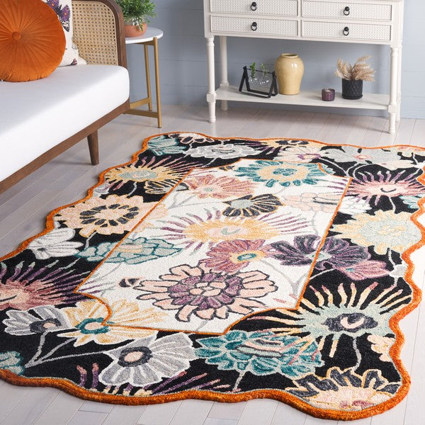 safavieh clearance jardin jar357z black rug