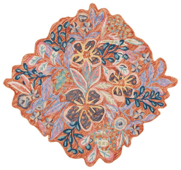 safavieh clearance jardin jar362p rust rug