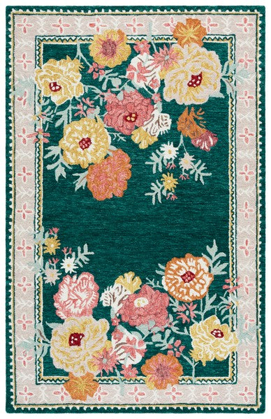 safavieh clearance jardin jar476y dark green rug