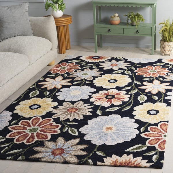 safavieh clearance jardin jar575z black rug
