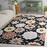 safavieh clearance jardin jar575z black rug