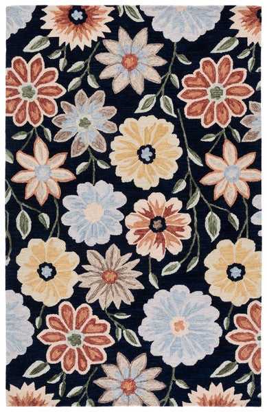 safavieh clearance jardin jar575z black rug