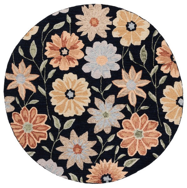 safavieh clearance jardin jar575z black rug
