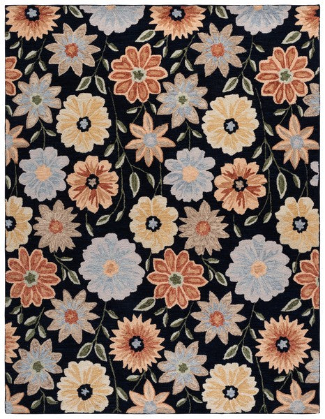 safavieh clearance jardin jar575z black rug