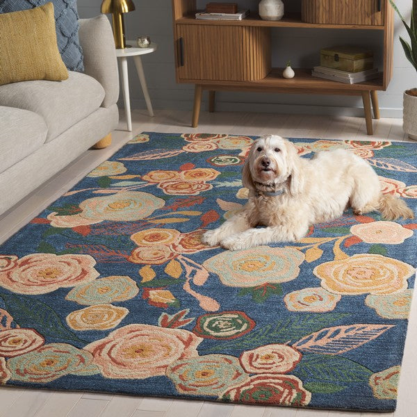 safavieh clearance jardin jar762m blue rug