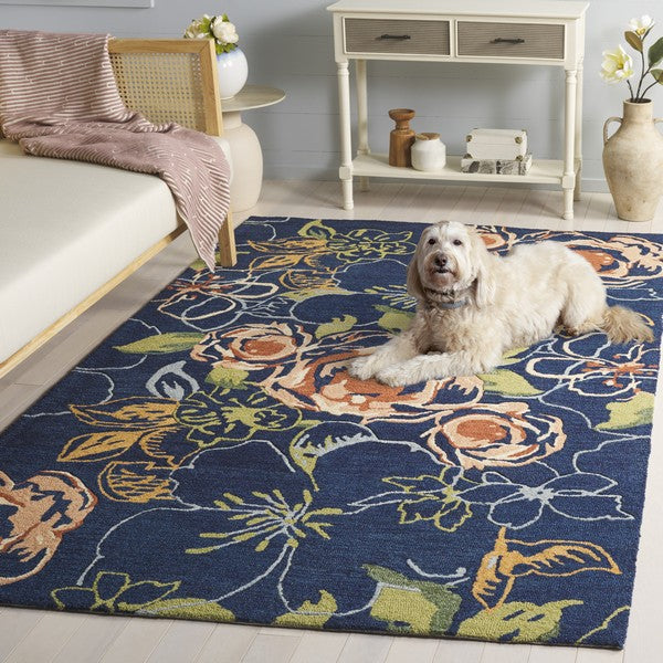 safavieh clearance jardin jar763m blue rug