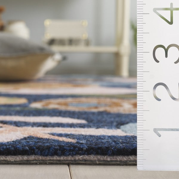safavieh clearance jardin jar764n navy rug