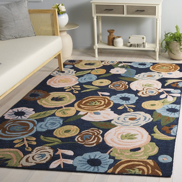 safavieh clearance jardin jar764n navy rug