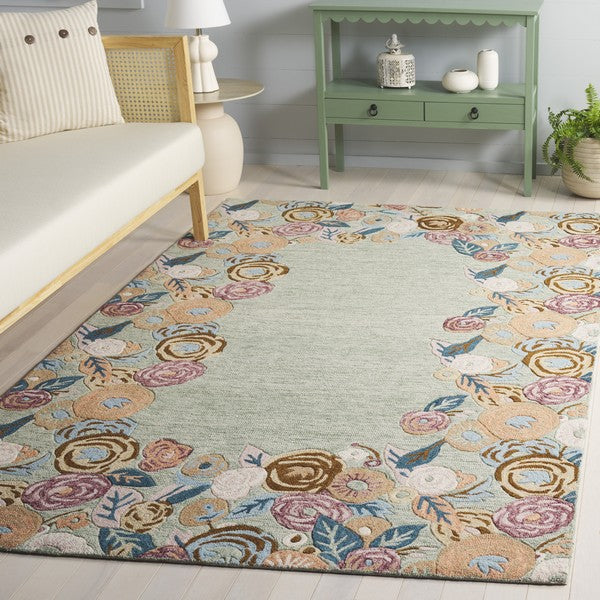 safavieh clearance jardin jar765w sage rug